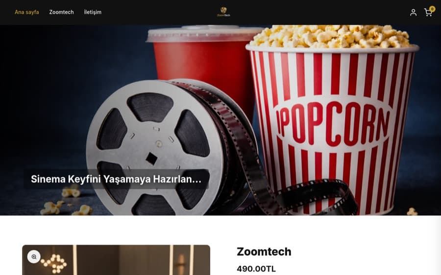 Zoomtech — Webshop